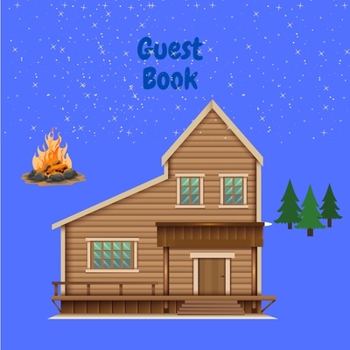 Paperback Cabin Guest Book