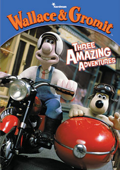 DVD Wallace & Gromit in Three Amazing Adventures Book