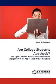 Paperback Are College Students Apathetic? Book