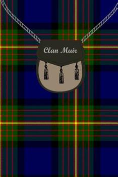 Paperback Clan Muir Tartan Journal/Notebook Book