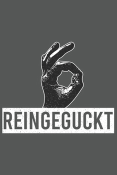 Reingeguckt: Lochspiel als karo Notizbuch mit 120 Seiten. Reingeschaut Trick als lustiges Geschenk (German Edition)