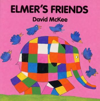 Hardcover Elmer's Friends Board Book