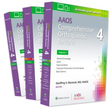 Paperback AAOS Comprehensive Orthopaedic Review 4: Print + eBook Book