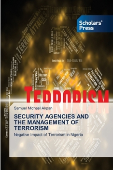 Paperback Security Agencies and the Management of Terrorism Book