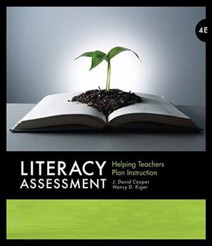 Paperback Literacy Assessment: Helping Teachers Plan Instruction Book