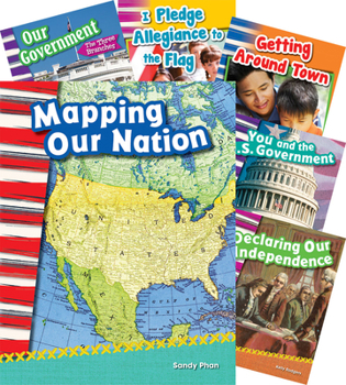 Hardcover Us Symbols Map Government 7-Book Set Book