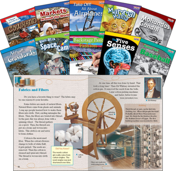 Paperback Time for Kids(r) Informational Text Grade 3 Readers Set 1 10-Book Set Book