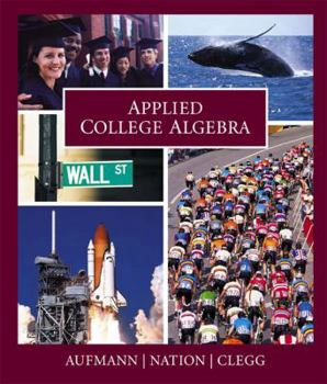 Hardcover Applied College Algebra Book