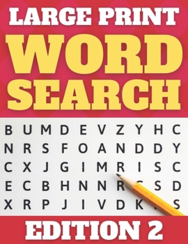 Paperback Large Print Word Search: 80 Large Print Wordsearch Puzzles for Adults & Seniors Hundreds of Word Finds (Word Set Edition 2) [Large Print] Book