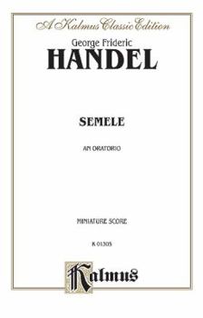 Plastic Comb Semele (1744): German, English Language Edition, Comb Bound Miniature Score (Kalmus Edition) (German Edition) Book