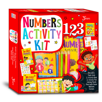 Paperback Number Activity Kit (Boxed Set) Book