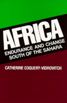 Paperback Africa: Endurance and Change South of the Sahara Book