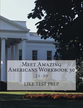 Paperback Meet Amazing Americans Workbook 30 Book