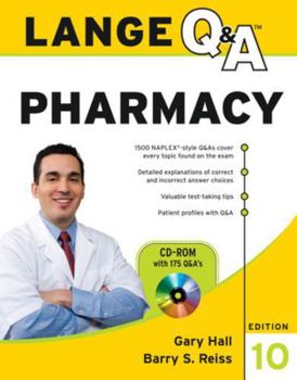Paperback Lange Q&A Pharmacy, Tenth Edition Book
