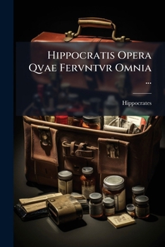 Paperback Hippocratis Opera Qvae Fervntvr Omnia ... [Slovak] Book