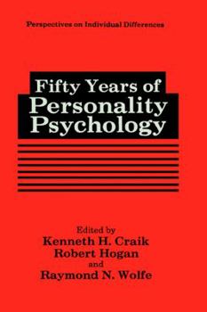 Hardcover Fifty Years of Personality Psychology Book