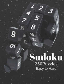 Paperback Sudoku 250 Puzzles Easy To Hard: Sudoku Puzzle Book For Adults And Kids With Solution, To Keep The Mind Trained Book