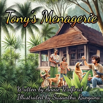 Paperback Tony's Menagerie Book