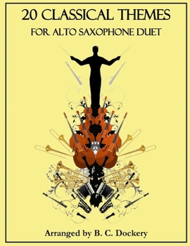Paperback 20 Classical Themes for Alto Saxophone Duet Book