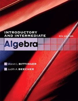 Paperback Introductory and Intermediate Algebra Book