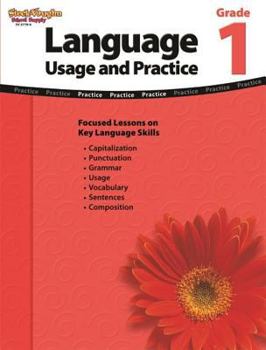 Paperback Language: Usage and Practice: Reproducible Grade 1 Book
