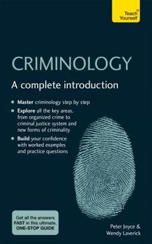 Paperback Criminology: A Complete Introduction: Teach Yourself Book