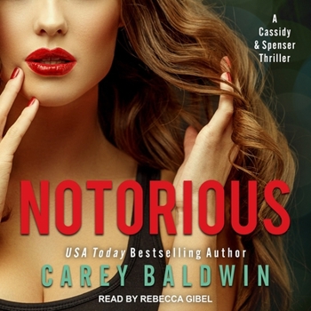 MP3 CD Notorious: A Cassidy & Spenser Thriller Book