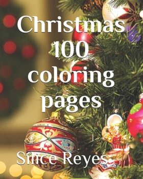 Paperback Christmas. 100 coloring pages Book