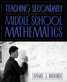 Hardcover Teaching Secondary and Middle School Mathematics Book