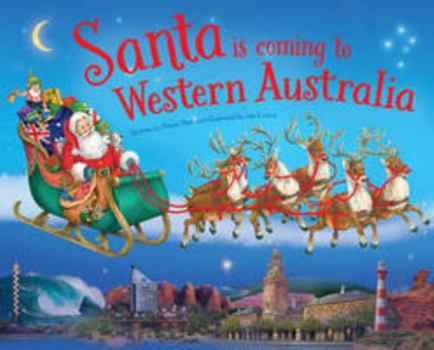 Hardcover Santa is Coming to Western Australia Book