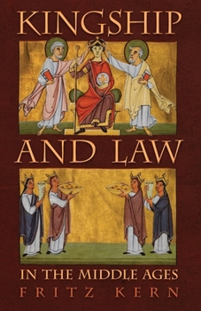 Paperback Kingship and Law in the Middle Ages Book