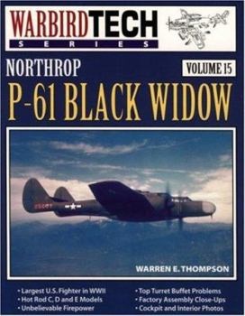 Paperback Northrop P-61 Black Widow - Warbirdtech Volume 15 Book
