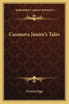 Paperback Casanova Junior's Tales Book