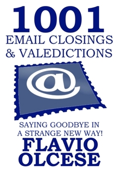 Paperback 1001 Email Closings & Valedictions Book