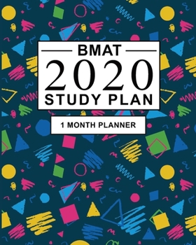 Paperback BMAT Study Plan: 1 Month Planner for BMAT preparation. Ideal for tracking progress, creating daily study schedule and organising BMAT p Book