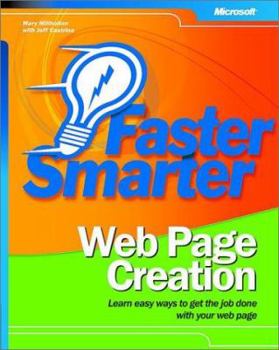 Paperback Faster Smarter Web Page Creation Book