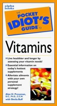 Paperback Pocket Idiot's Guide to Vitamins Book