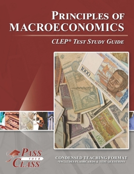 Paperback Principles of Macroeconomics CLEP Test Study Guide Book