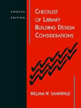 Paperback Checklist of Library Building Design Considerations Book
