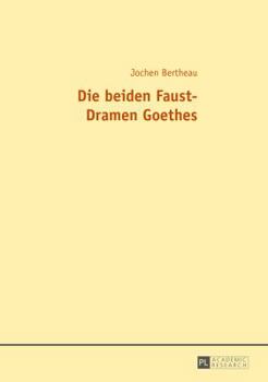 Hardcover Die Beiden Faust-Dramen Goethes [German] Book