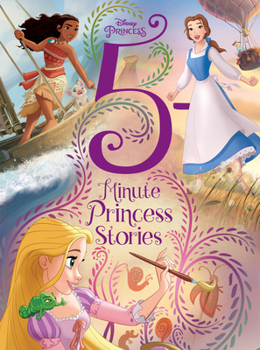 Hardcover Disney Princess: 5-Minute Princess Stories Book