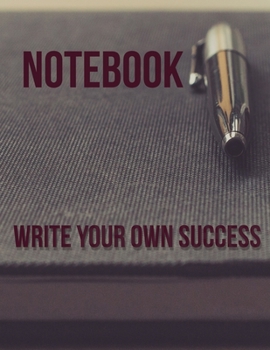 Paperback Notebook: Write your own success!: You are the power focus on you and you will achieve anything you like to achive! Book