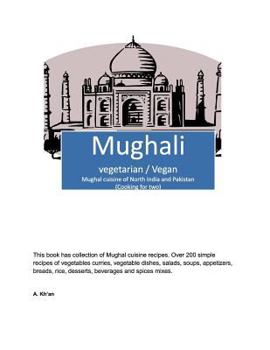 Paperback Mughali Vegetarian / Vegan Book