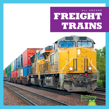 Library Binding Freight Trains Book