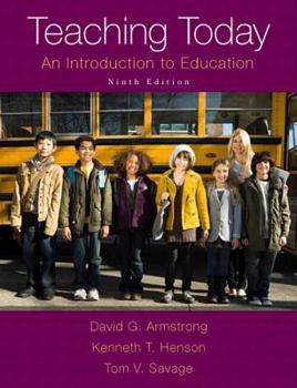 Hardcover Teaching Today: An Introduction to Education with Enhanced Pearson Etext, Loose-Leaf Version with Video Analysis Tool -- Access Card P Book