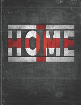 Home: England Flag Personalized Retro Gift for English Retired Coworker Friend Party  Undated Planner Daily Weekly Monthly Calendar Organizer Journal