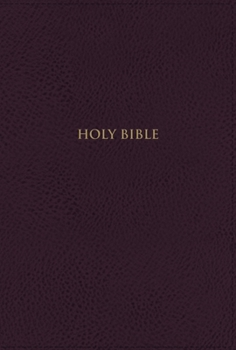 Imitation Leather Kjv, Thompson Chain-Reference Bible, Handy Size, Leathersoft, Burgundy, Red Letter, Thumb Indexed, Comfort Print Book