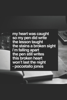 Paperback Journal: A poetry themed notebook journal for your imagination to come to life Book