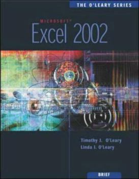 Paperback Excel 2002 Brief O'Leary Series Book