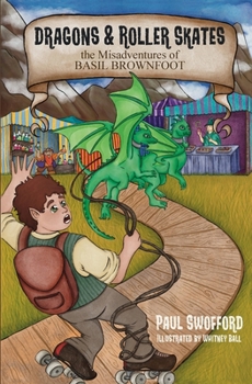 Paperback Dragons and Roller Skates Book